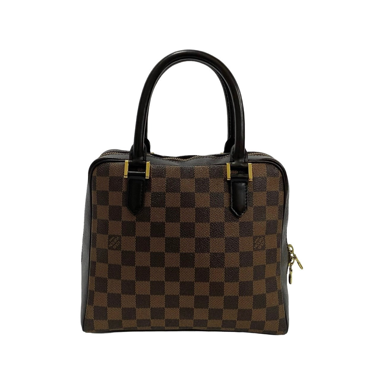 Louis Vuitton Damier Leather Brera Handbag Brown
