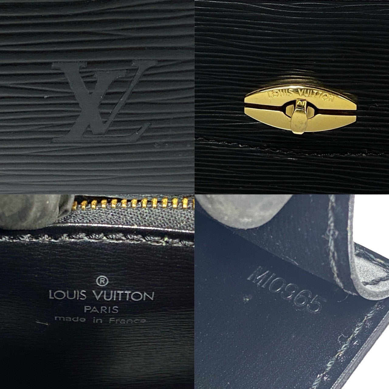 Louis Vuitton Epi Leather Malesherbes Handbag