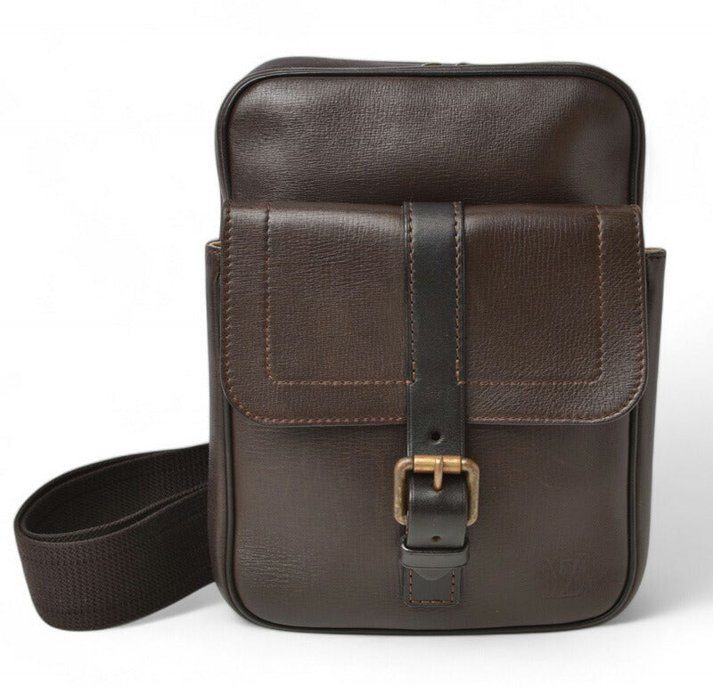 Louis Vuitton Vintage Utah Leather Shoulder Bag M92534