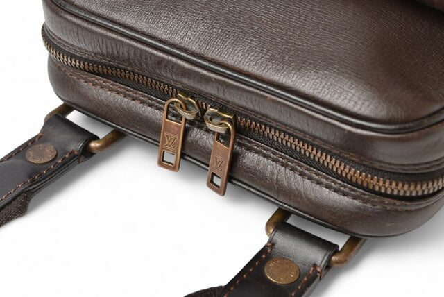 Louis Vuitton Vintage Utah Leather Shoulder Bag M92534
