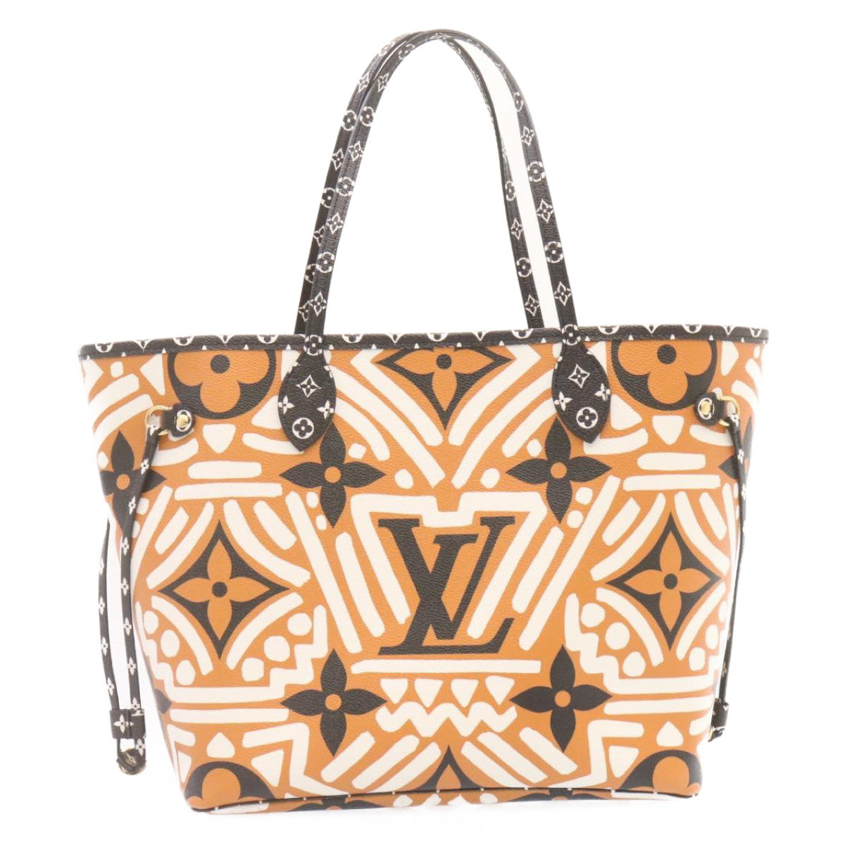 LOUIS VUITTON Monogram Giant Neverfull MM Tote Bag Caramel M56584 LV 24446S