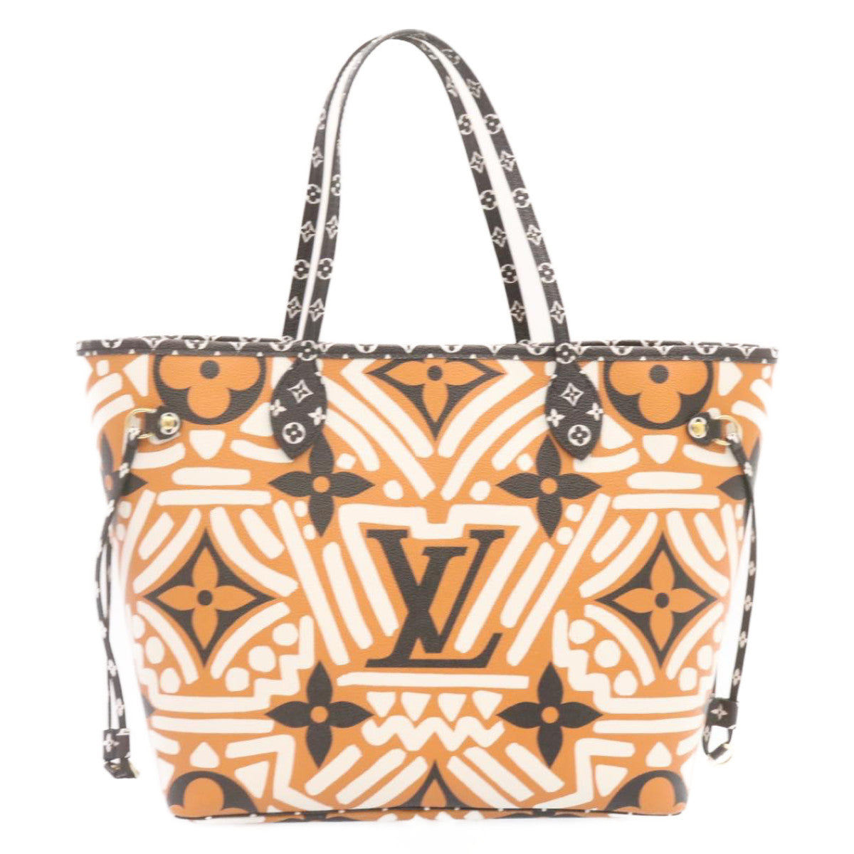 LOUIS VUITTON Monogram Giant Neverfull MM Tote Bag Caramel M56584 LV 24446S