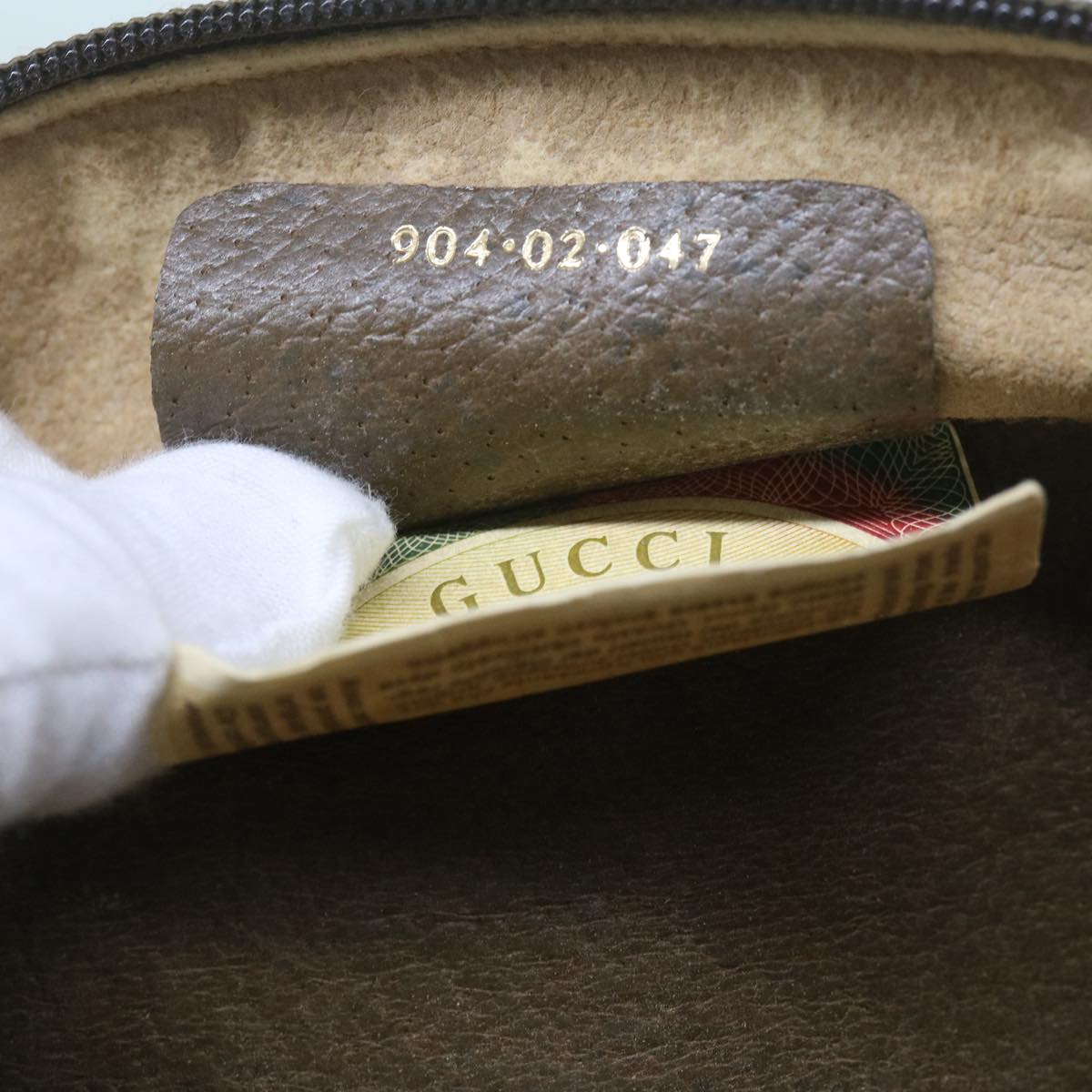 Gucci Sherry  Canvas Shoulder Bag