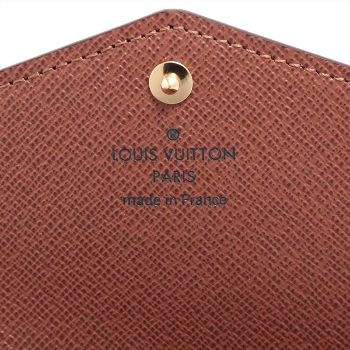 Louis Vuitton Monogram Portefoliosara M60531 Brown Long   Wallet