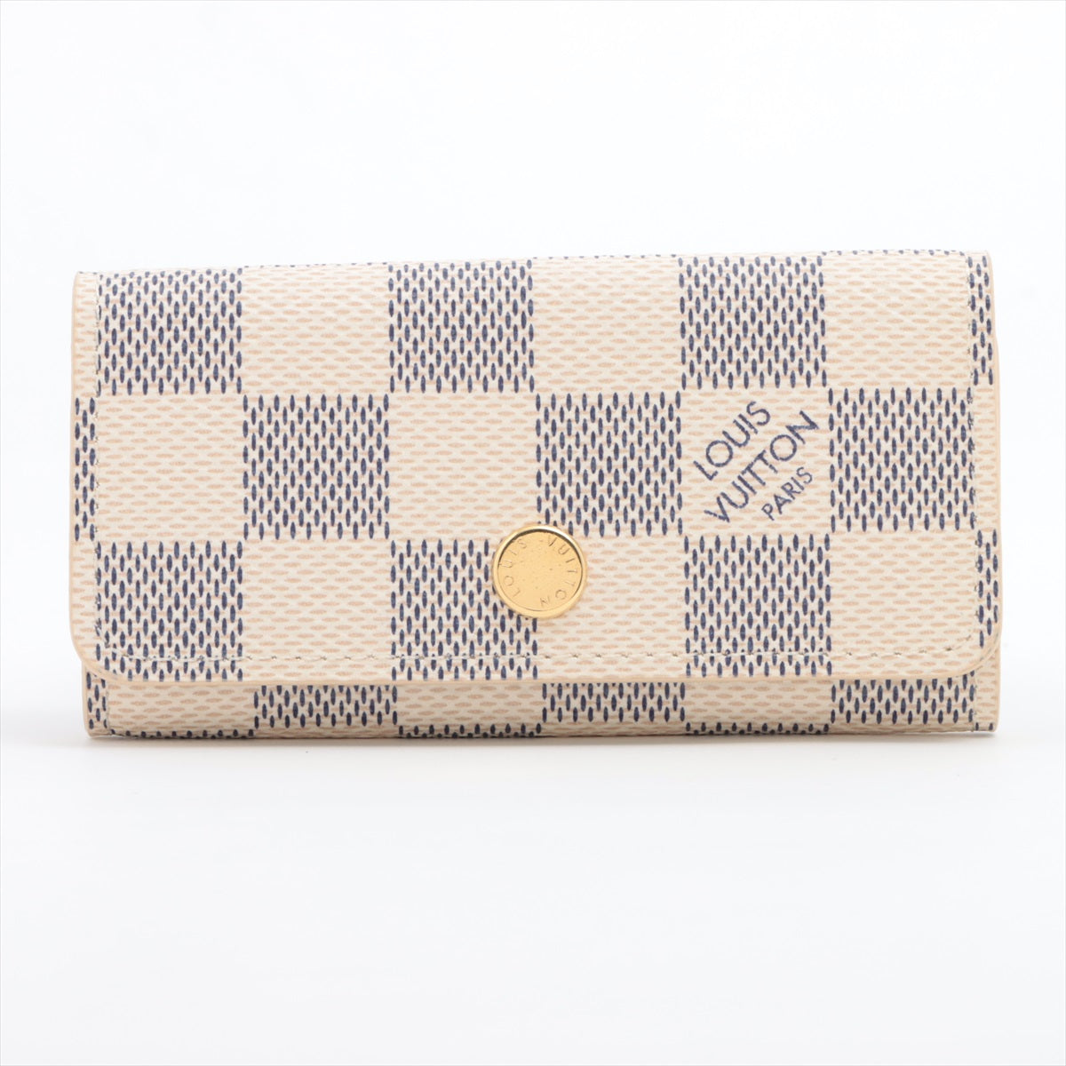Louis Vuitton Damier Azur Multicle 4 N60386  Reaction Keycase