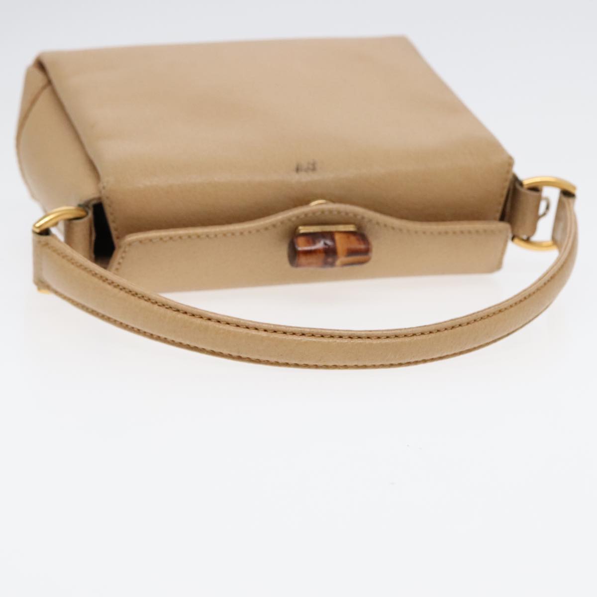 Gucci Bamboo  Leather Handbag ()