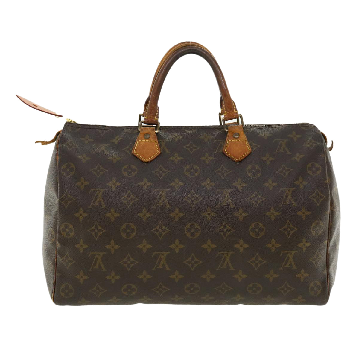 LOUIS VUITTON Monogram Speedy 35 Hand Bag M41524 LV 25028
