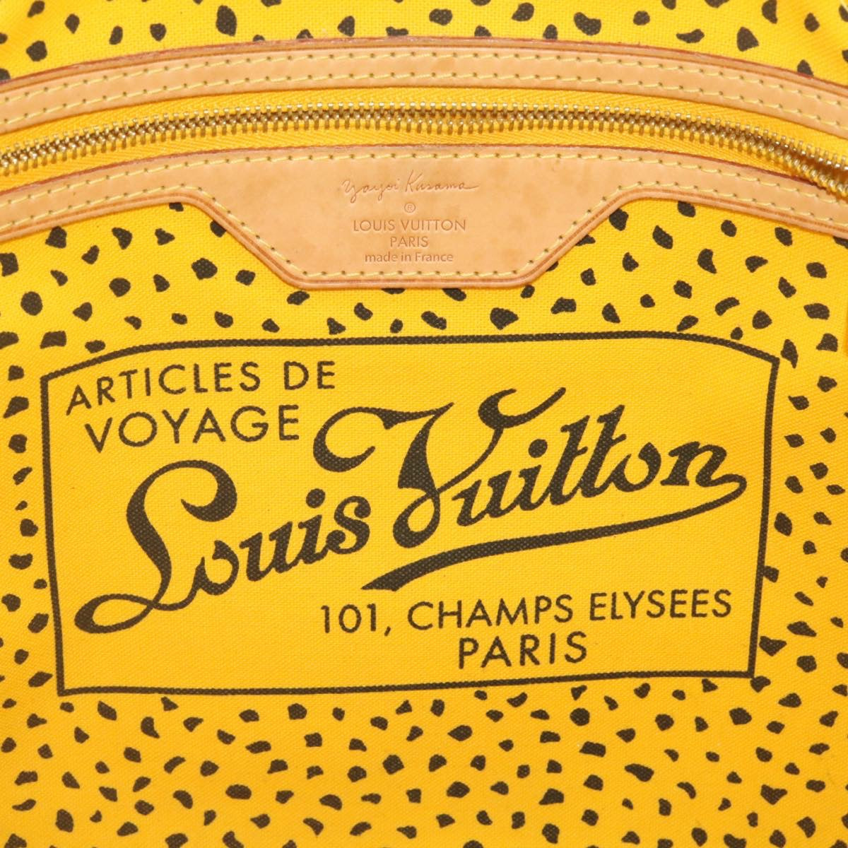 LOUIS VUITTON Monogram Dot Infinity Neverfull MM Tote Bag M40685 LV 25035S