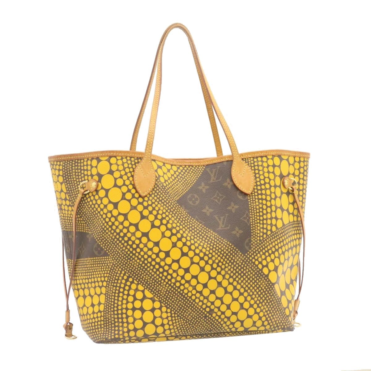 LOUIS VUITTON Monogram Dot Infinity Neverfull MM Tote Bag M40685 LV 25035S