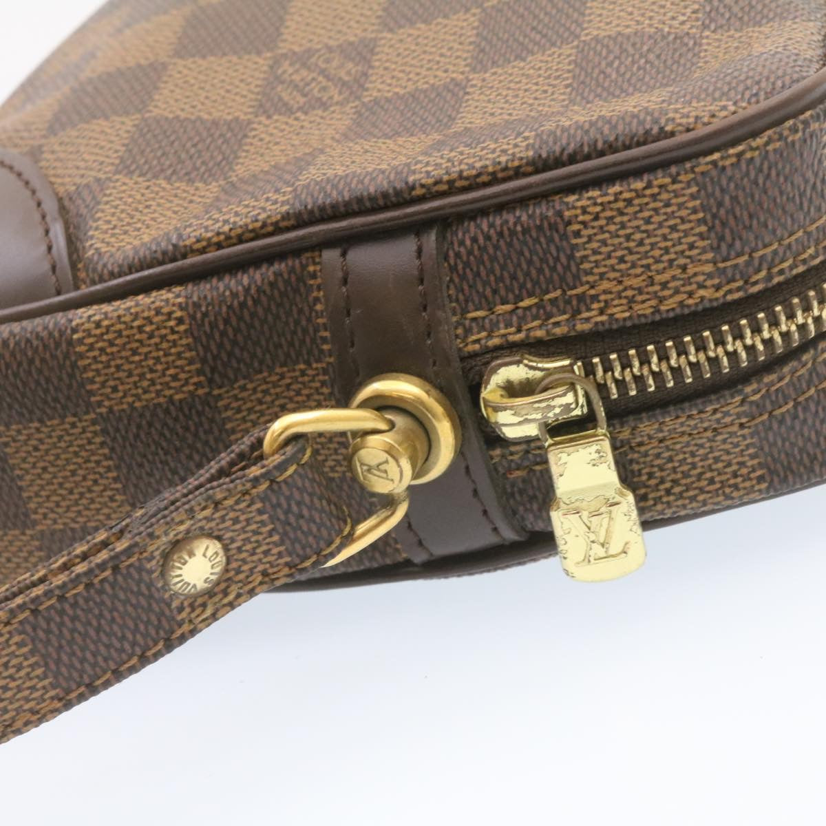 LOUIS VUITTON Damier Ebene Marly Dragonne GM Clutch Bag SP Order LV 25039SA