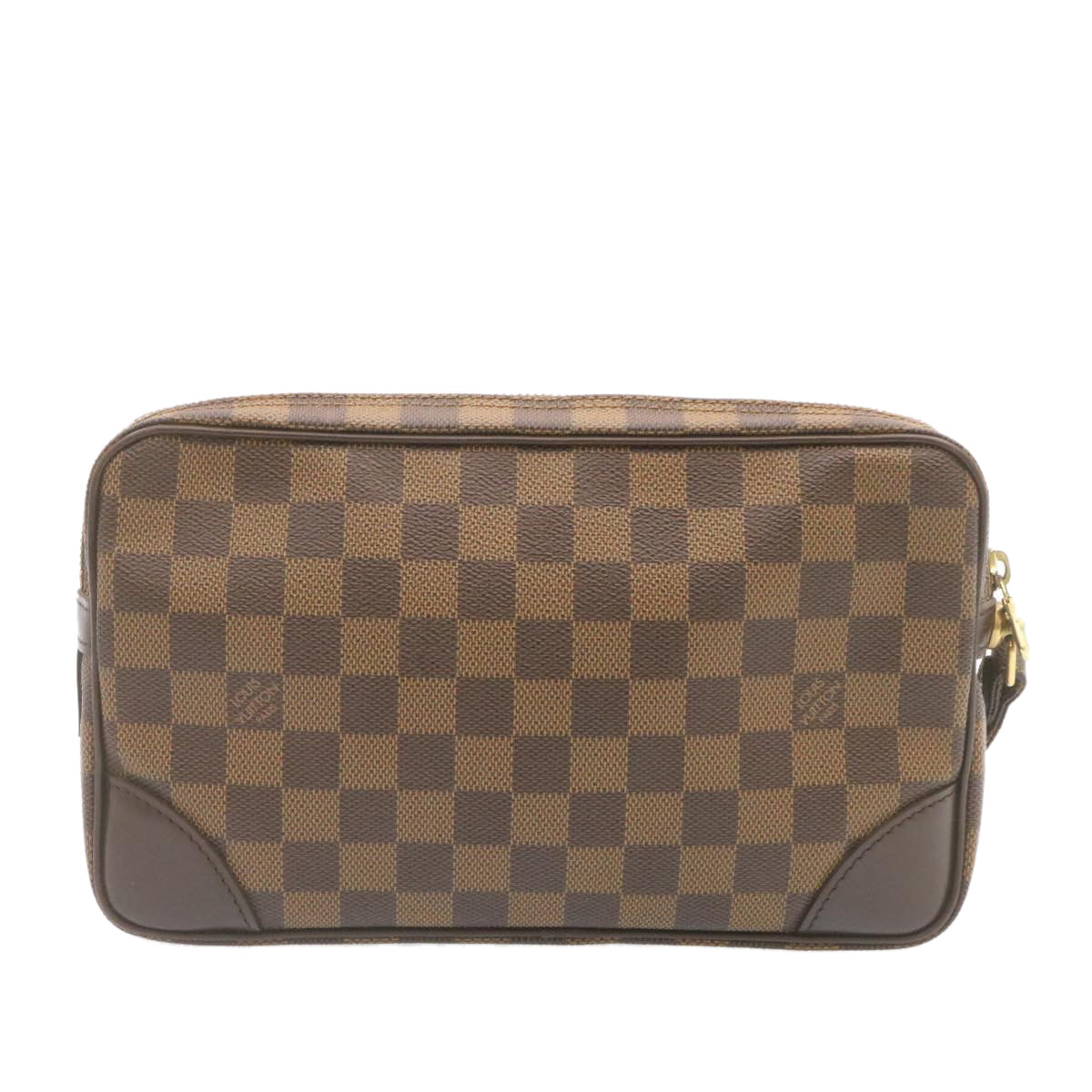 LOUIS VUITTON Damier Ebene Marly Dragonne GM Clutch Bag SP Order LV 25039SA