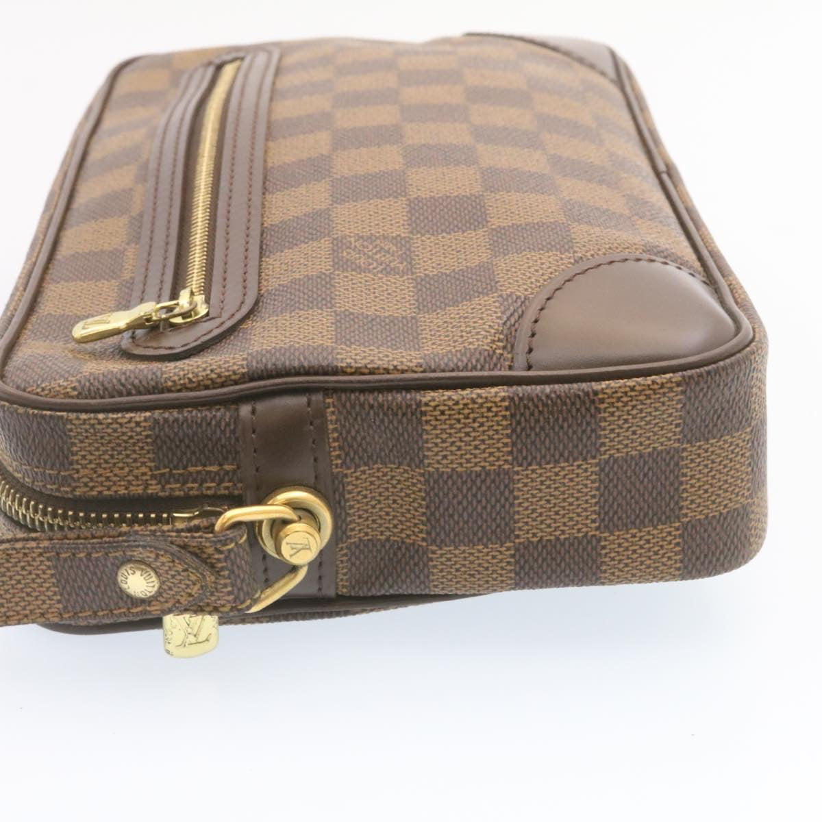 LOUIS VUITTON Damier Ebene Marly Dragonne GM Clutch Bag SP Order LV 25039SA
