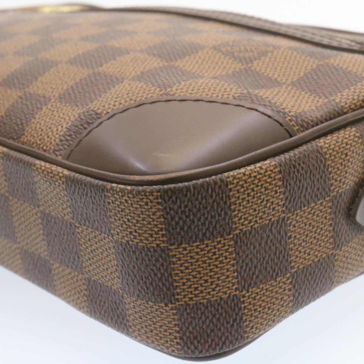LOUIS VUITTON Damier Ebene Marly Dragonne GM Clutch Bag SP Order LV 25039SA