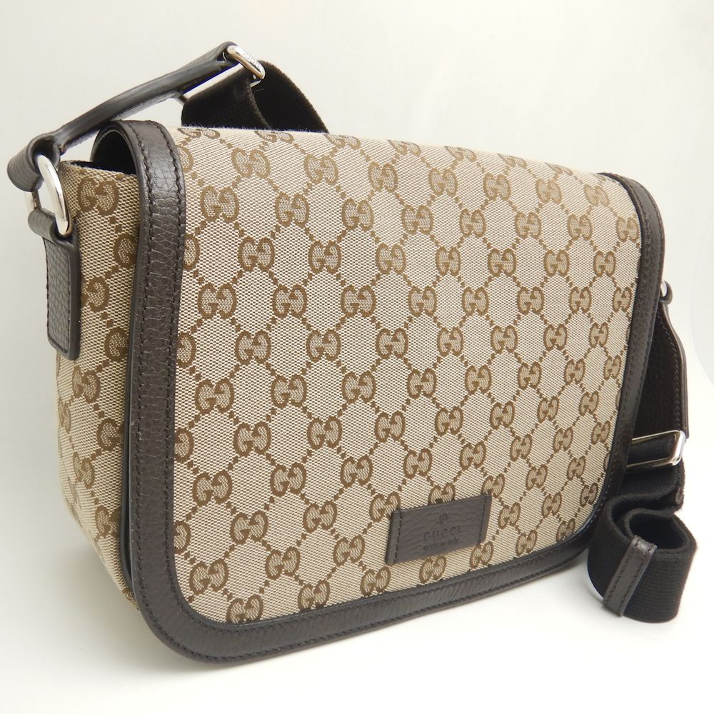 Luxury Gucci Trending 2025 GG Canvas Shoulder Bag 449172