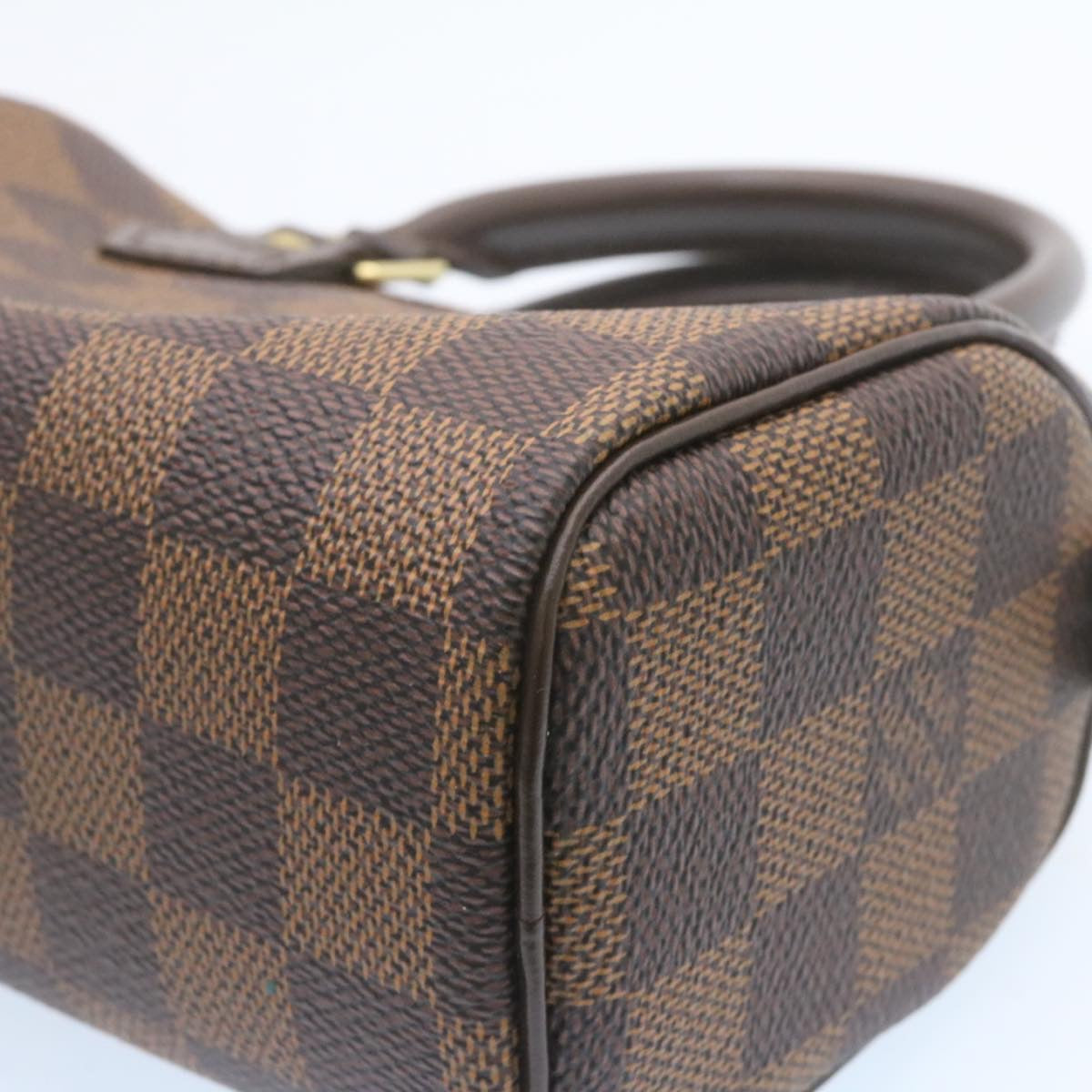 LOUIS VUITTON Damier Ebene Mini Speedy Hand Bag M41534 LV 25202S