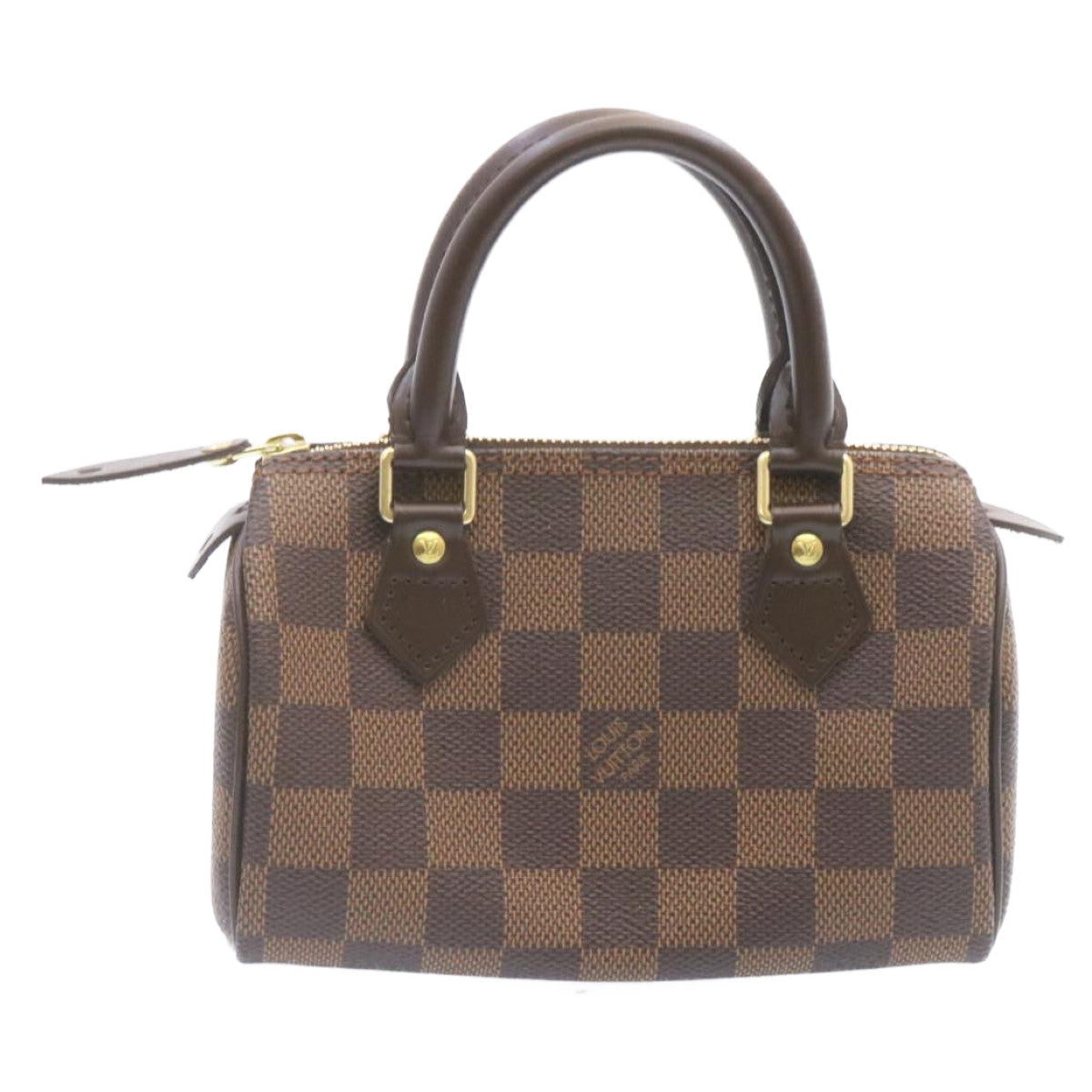LOUIS VUITTON Damier Ebene Mini Speedy Hand Bag M41534 LV 25202S