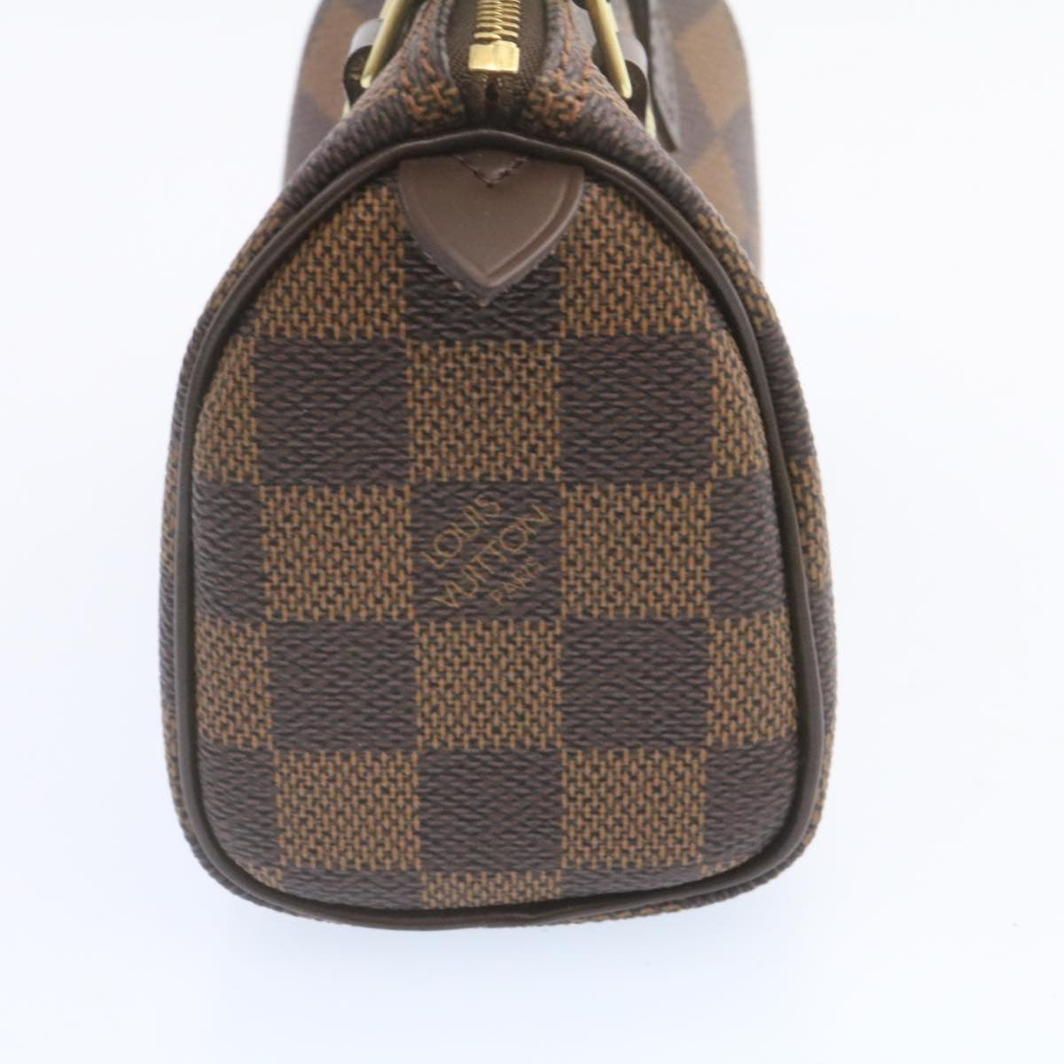 LOUIS VUITTON Damier Ebene Mini Speedy Hand Bag M41534 LV 25202S