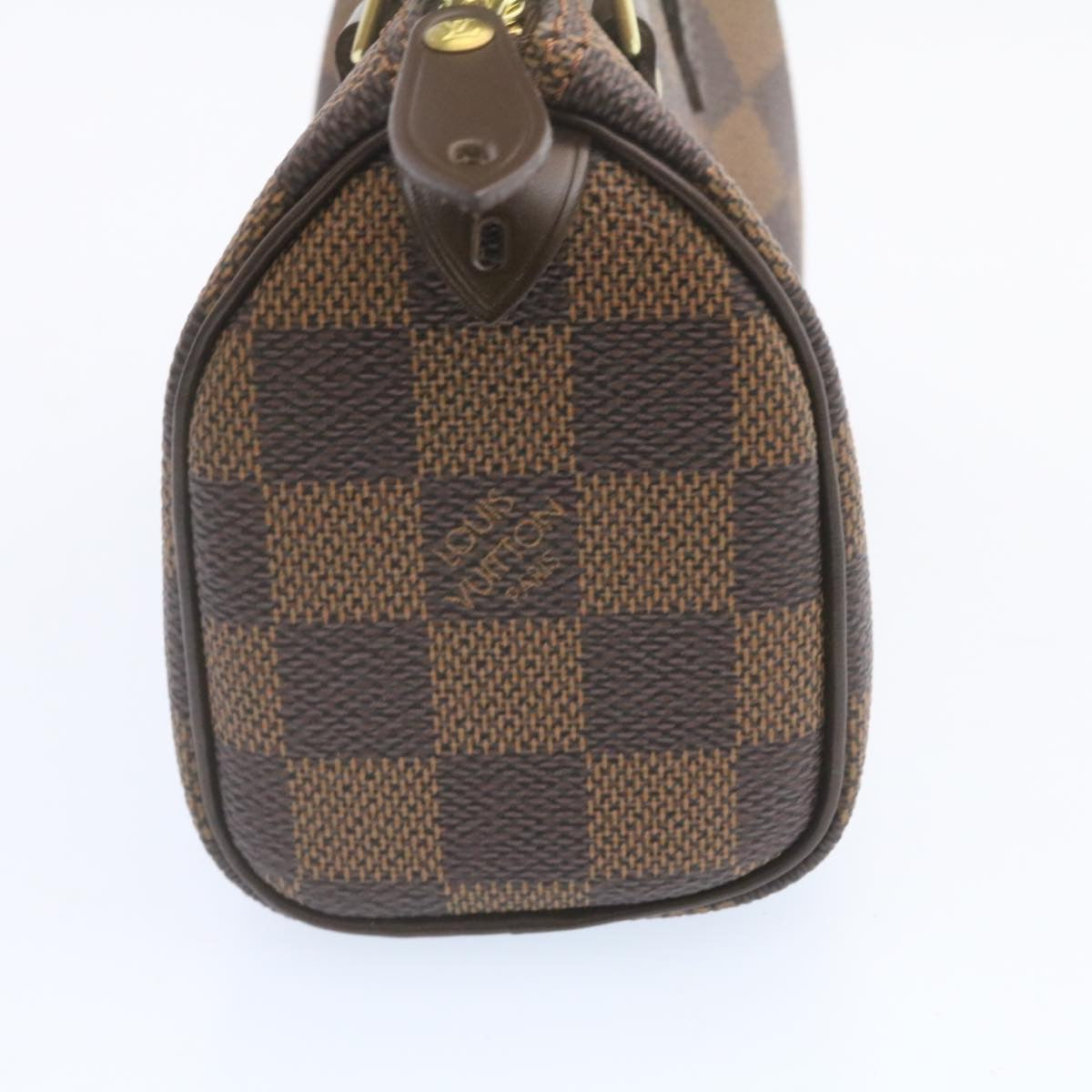 LOUIS VUITTON Damier Ebene Mini Speedy Hand Bag M41534 LV 25202S