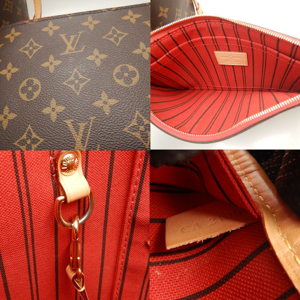 Louis Vuitton Monogram Neverfull MM Tote M46987