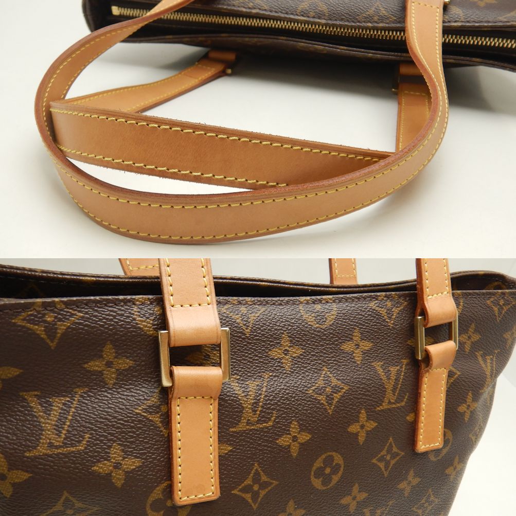 Louis Vuitton Cabas Piano Tote Bag Brown