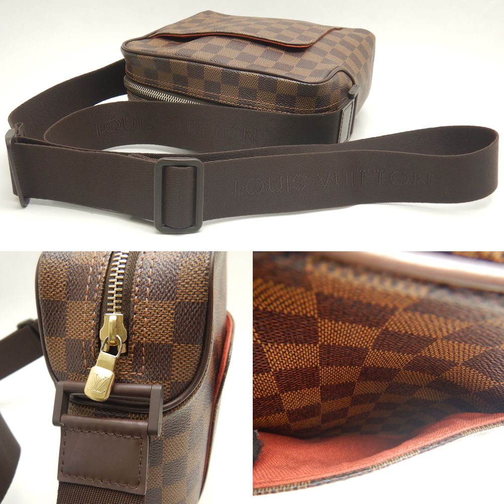 Louis Vuitton Damier Olaf PM Shoulder Bag N41442