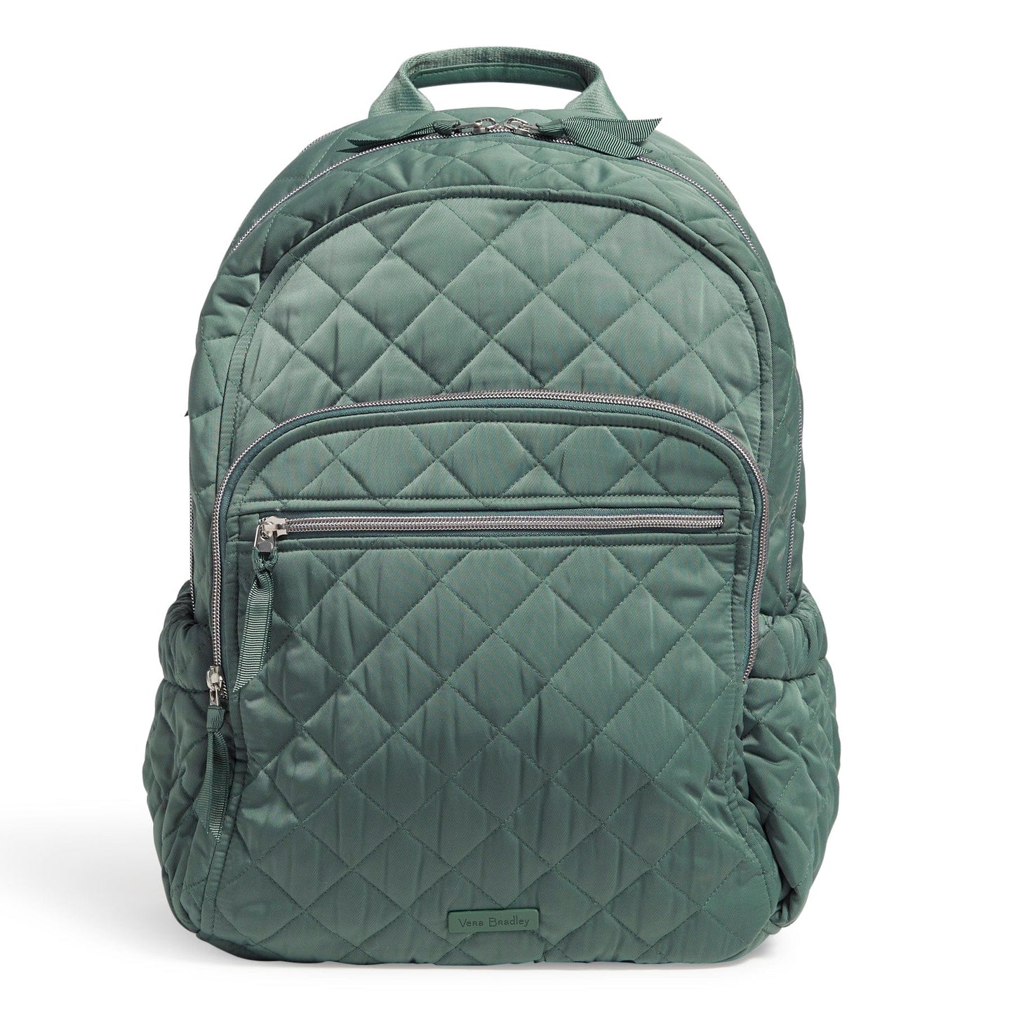 Campus Backpack-Olive Leaf-Image 1-Vera Bradley