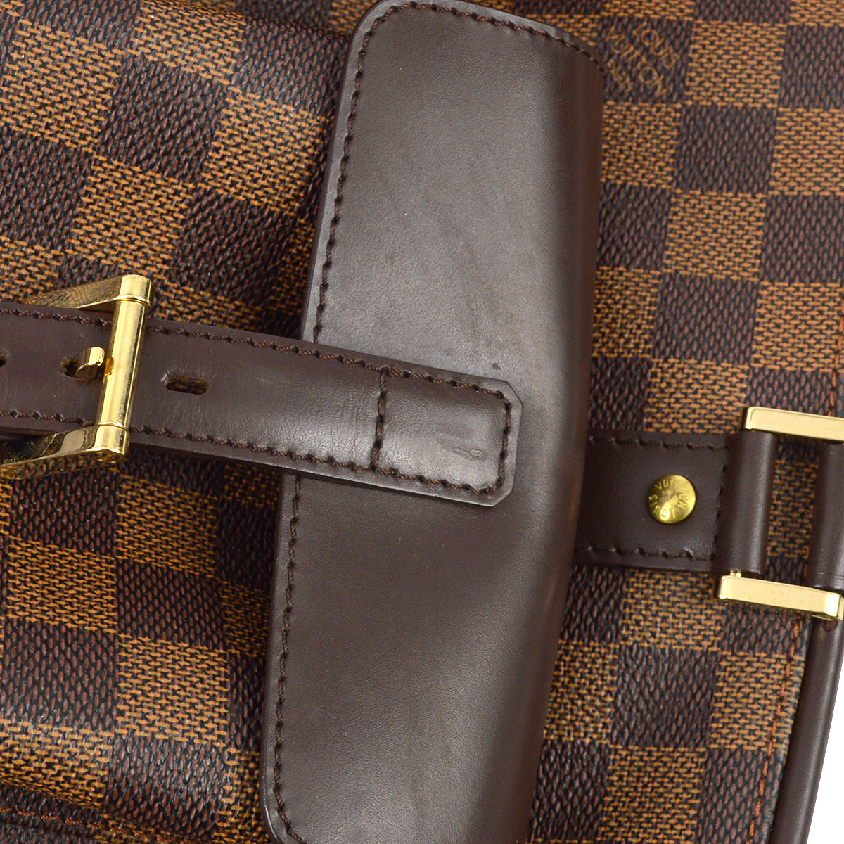Louis Vuitton 2004 Damier Manosque GM Tote Handbag N51120