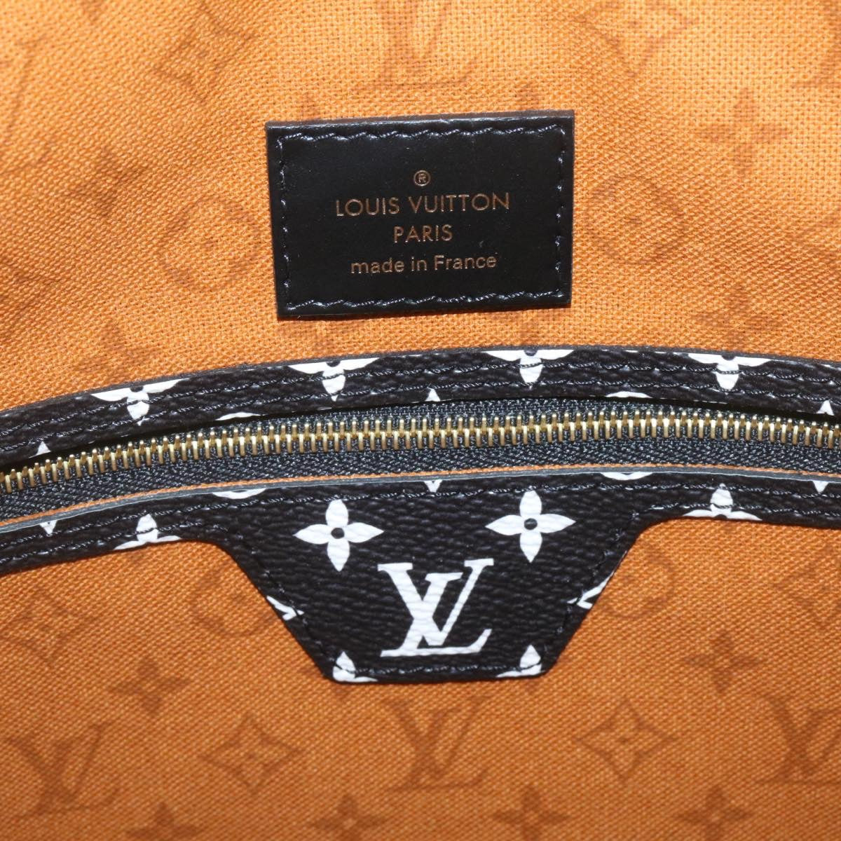 LOUIS VUITTON Monogram Giant Neverfull MM Tote Bag Caramel M56584 LV 25725S