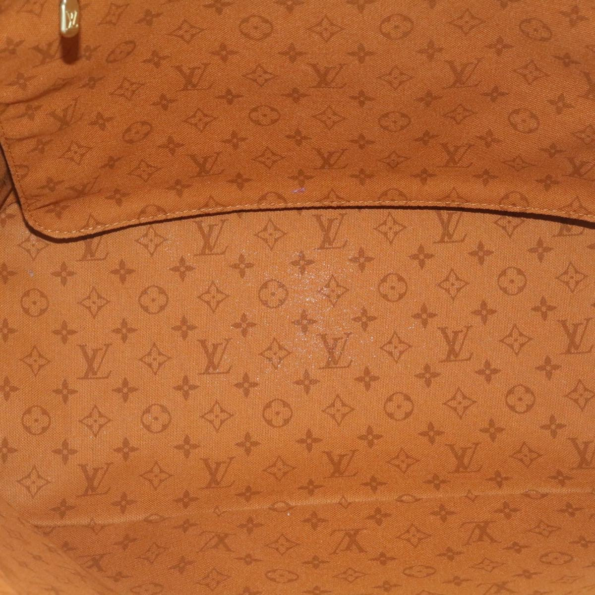 LOUIS VUITTON Monogram Giant Neverfull MM Tote Bag Caramel M56584 LV 25725S
