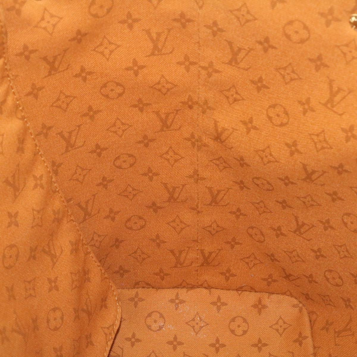 LOUIS VUITTON Monogram Giant Neverfull MM Tote Bag Caramel M56584 LV 25725S