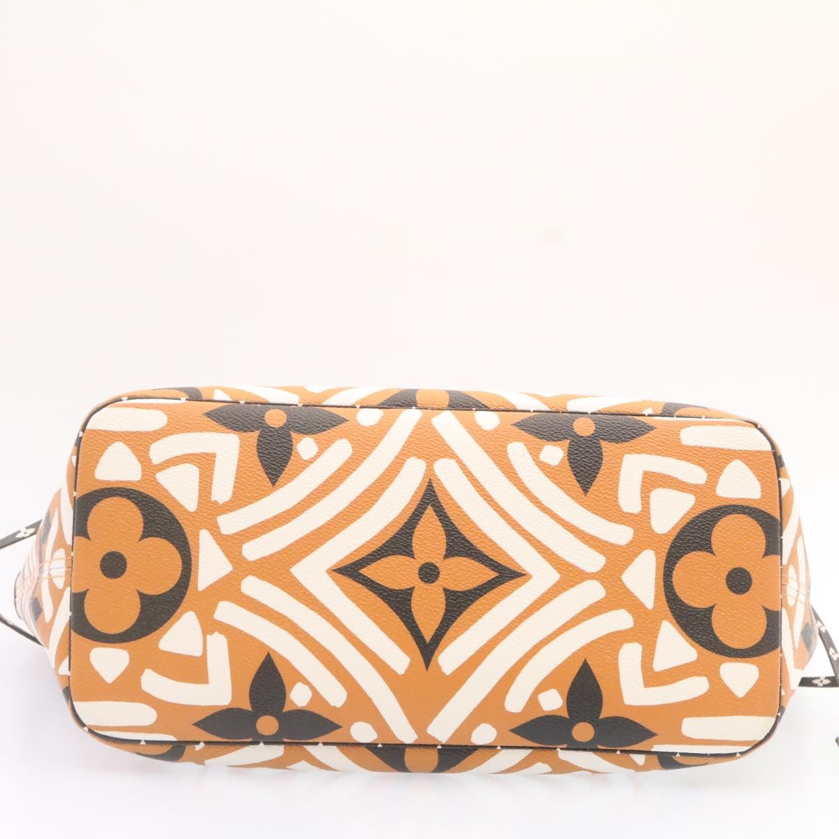 LOUIS VUITTON Monogram Giant Neverfull MM Tote Bag Caramel M56584 LV 25725S