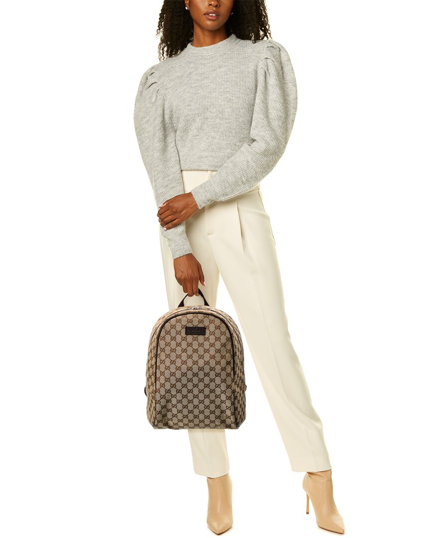Luxury Gucci Trending 2025 GG Canvas Backpack