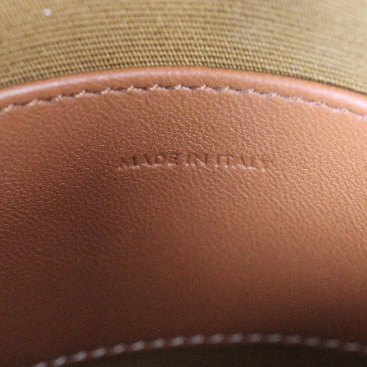 Celine Triomphe Round Purse on Strap