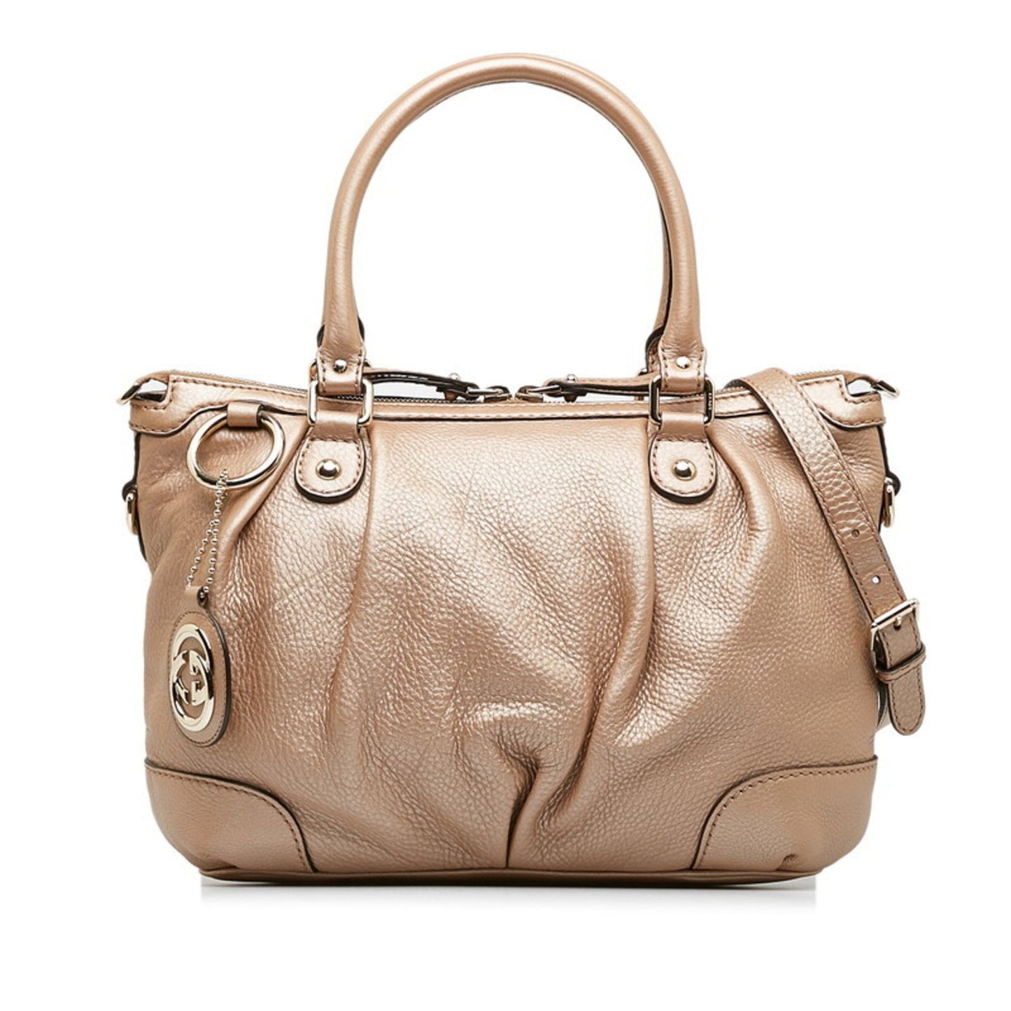 Gucci Sukey  Leather Shoulder Bag ()