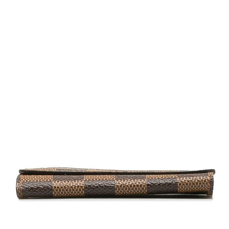 Louis Vuitton Damier Cardcase N62920 Brown PVC Leather