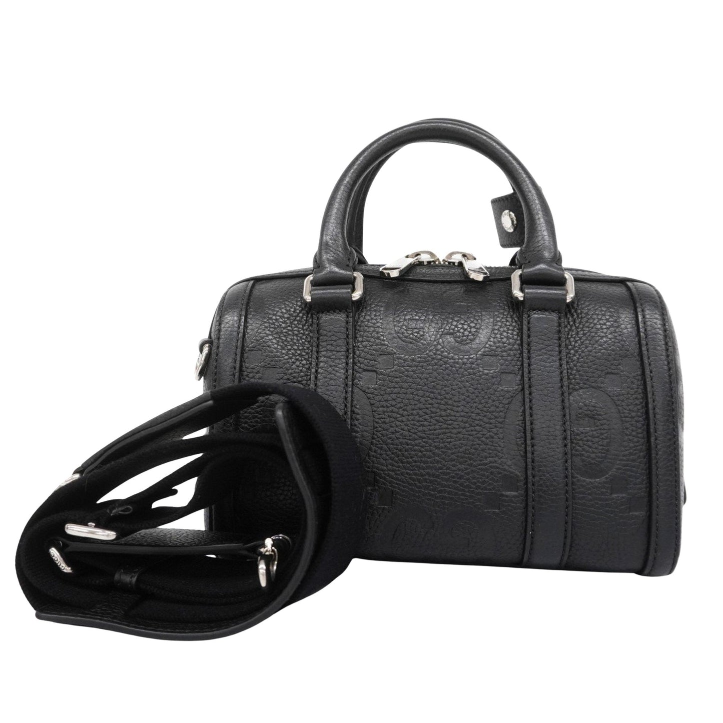 Gucci Double G  Leather Handbag ()