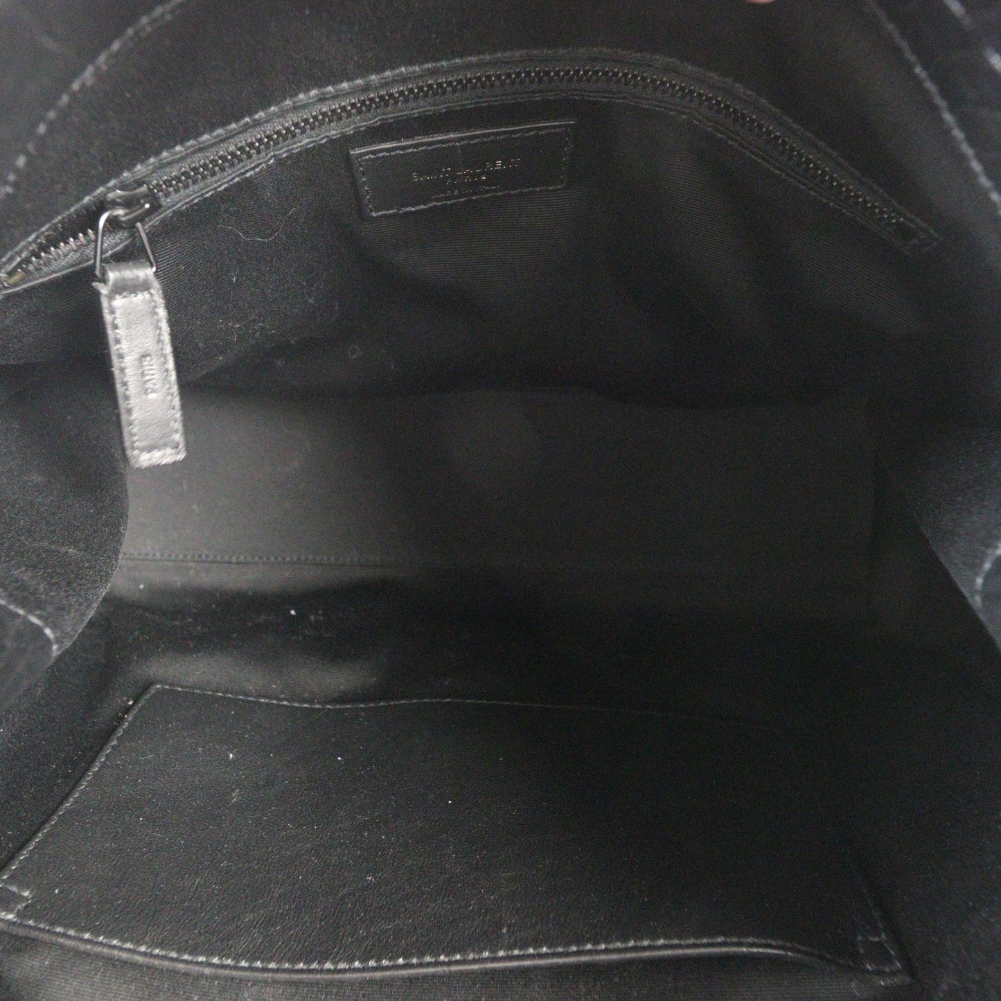 Saint Laurent Niki Tote Medium Croc Embossed