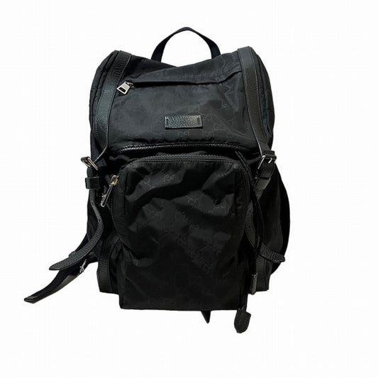 Luxury Gucci Trending 2025 Gg Nylon  Synthetic Backpack Bag ()