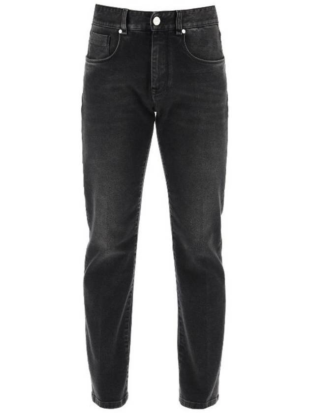 Luxury Fendi Regular Fit Jeans Grey