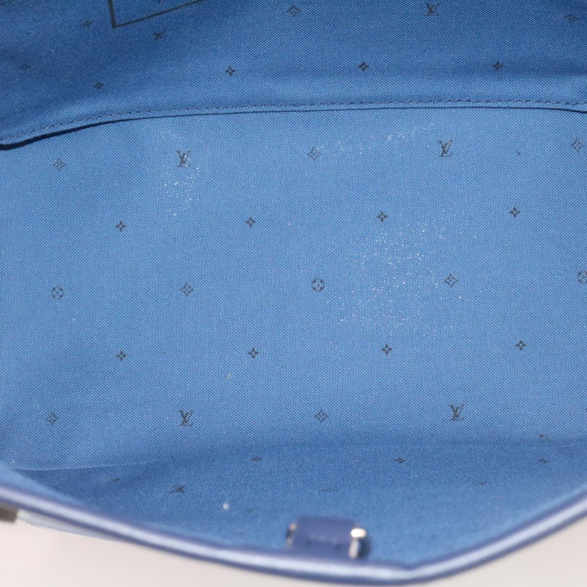LOUIS VUITTON Monogram Escal Neverfull MM Tote Bag Blue M45128 LV 26573S