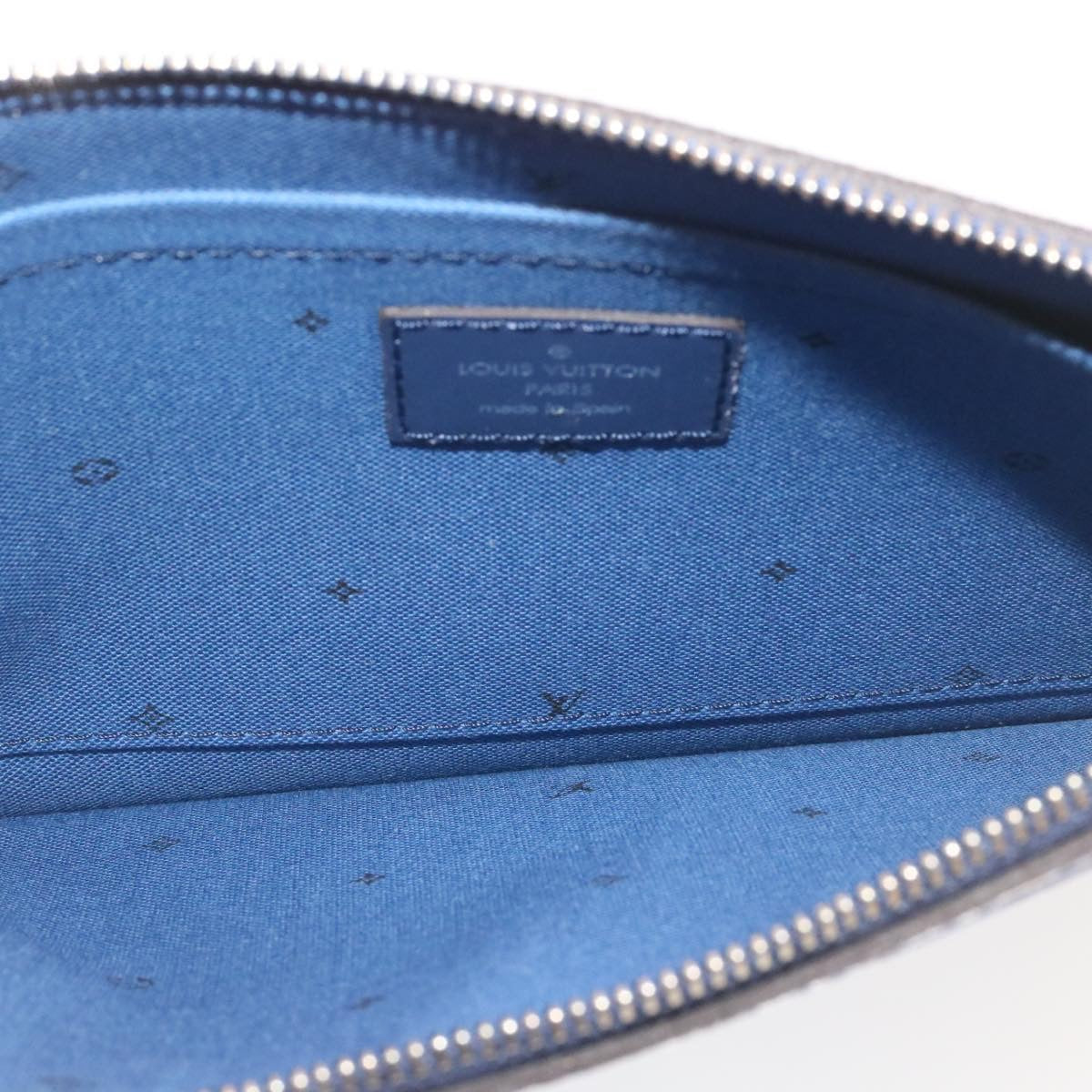 LOUIS VUITTON Monogram Escal Neverfull MM Tote Bag Blue M45128 LV 26573S