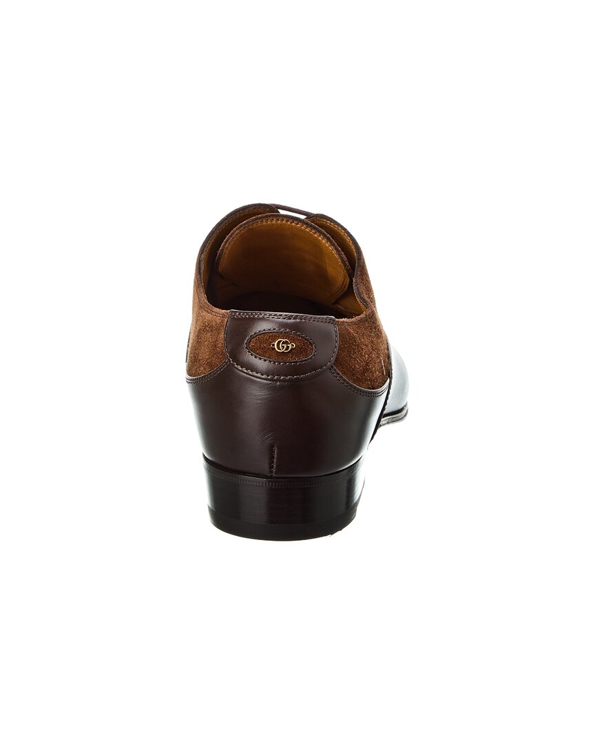 Luxury Gucci Trending 2025 Leather & Suede Loafer