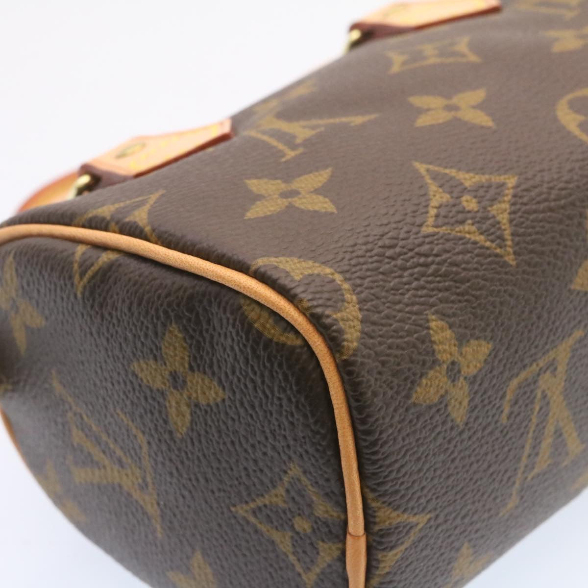 LOUIS VUITTON Monogram Mini Speedy Hand Bag M41534 LV 26741S