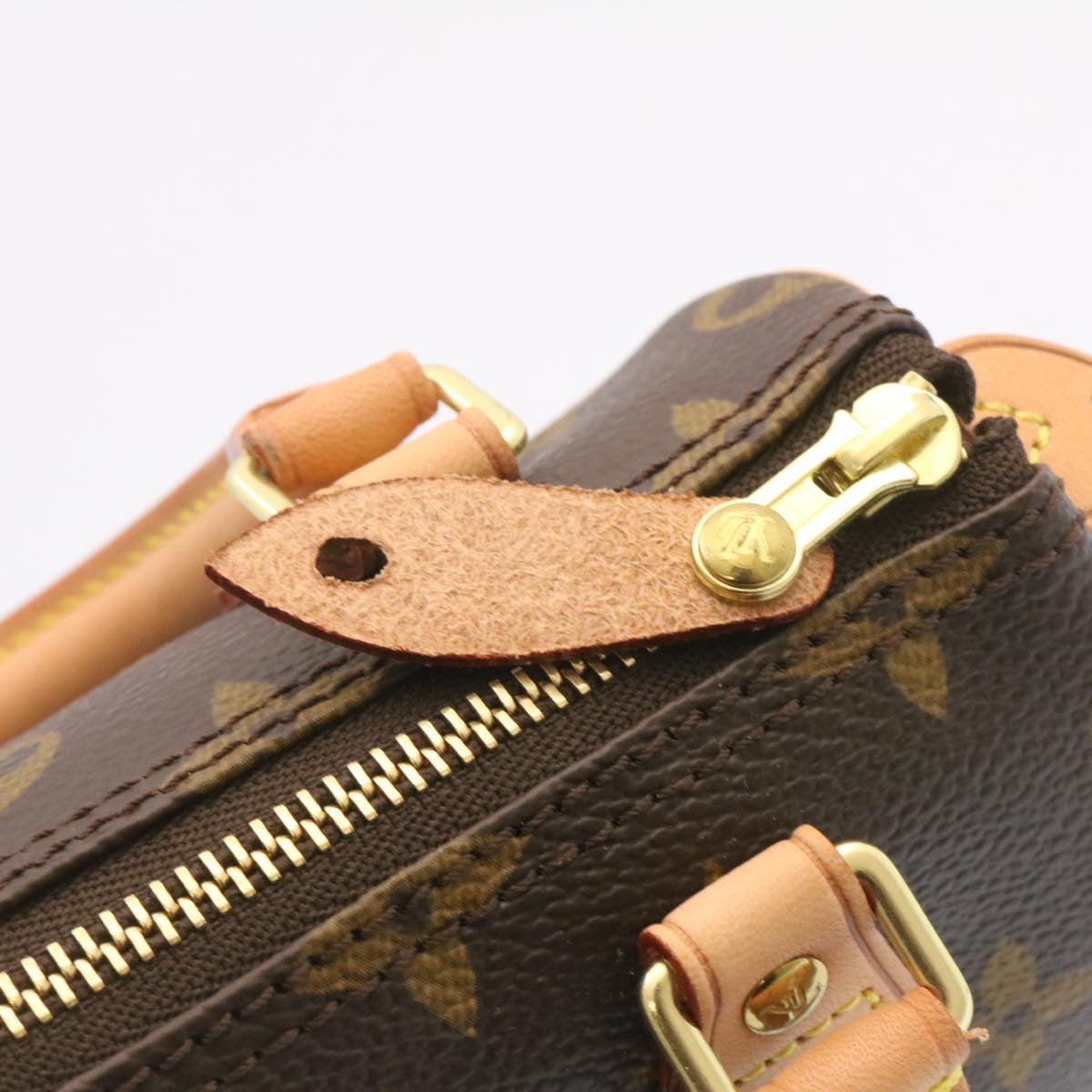 LOUIS VUITTON Monogram Mini Speedy Hand Bag M41534 LV 26741S