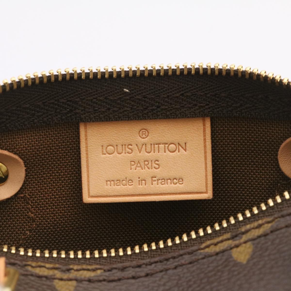LOUIS VUITTON Monogram Mini Speedy Hand Bag M41534 LV 26741S