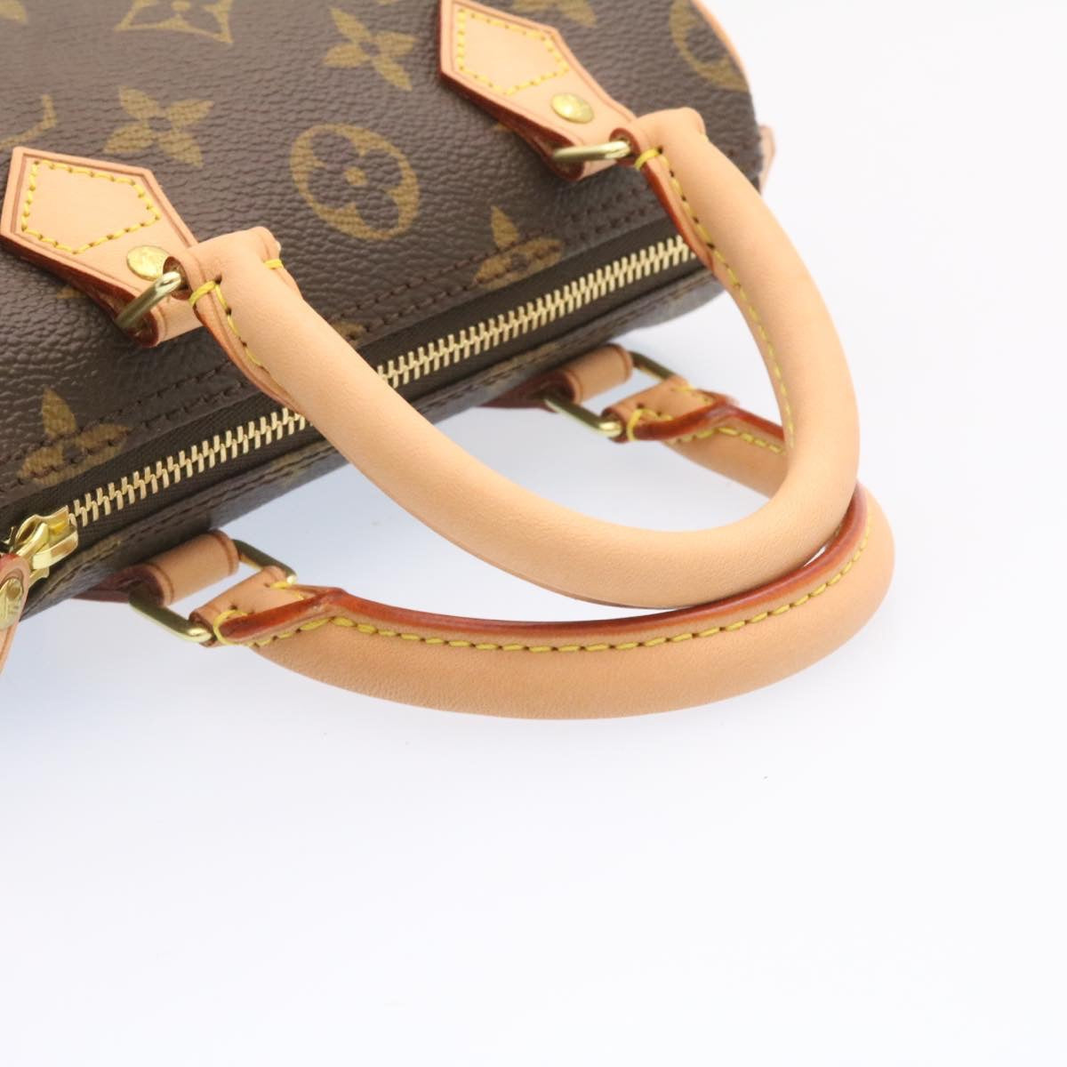 LOUIS VUITTON Monogram Mini Speedy Hand Bag M41534 LV 26741S
