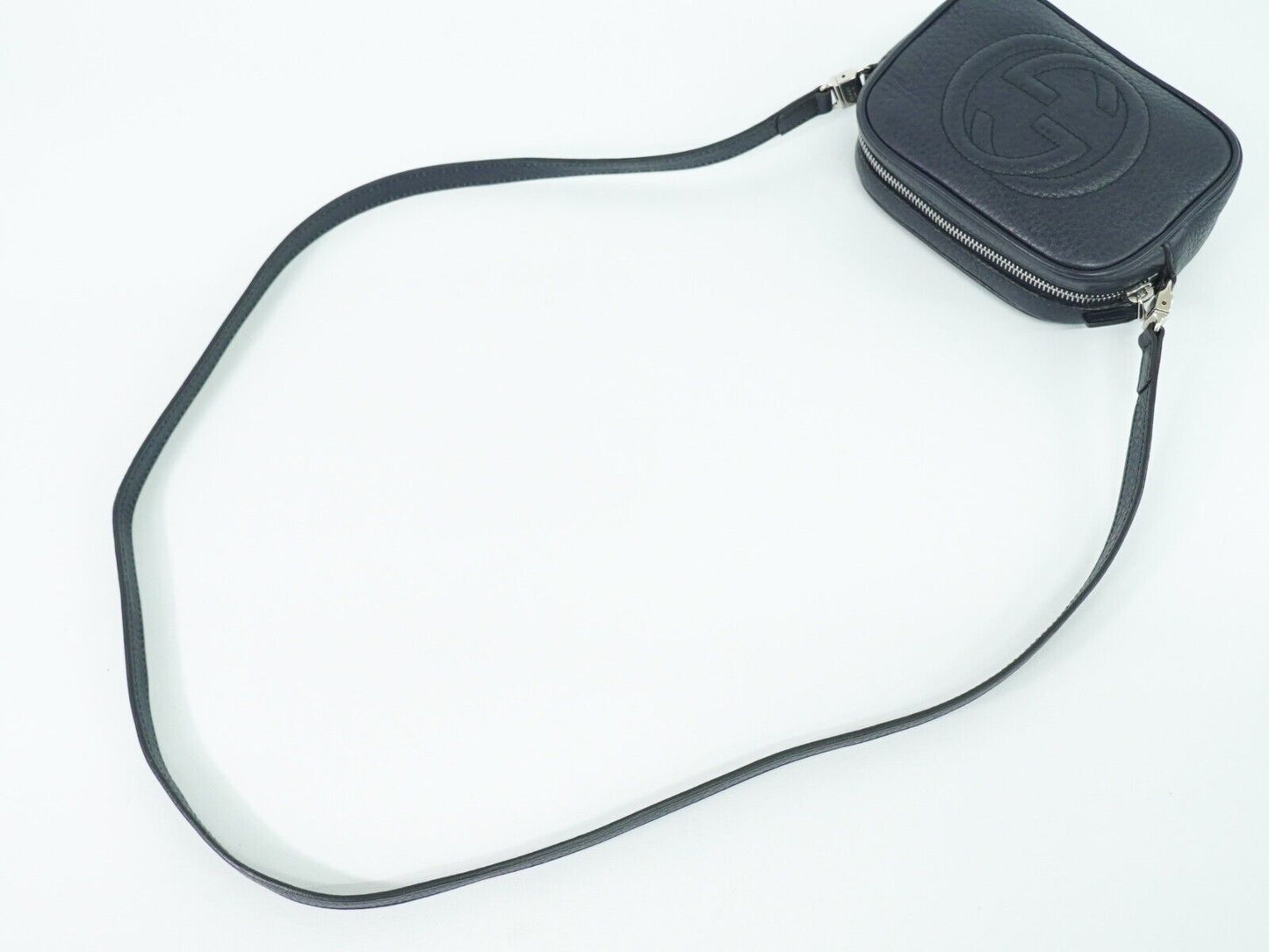 Luxury Gucci Trending 2025 Soho  Leather Shoulder Bag ()