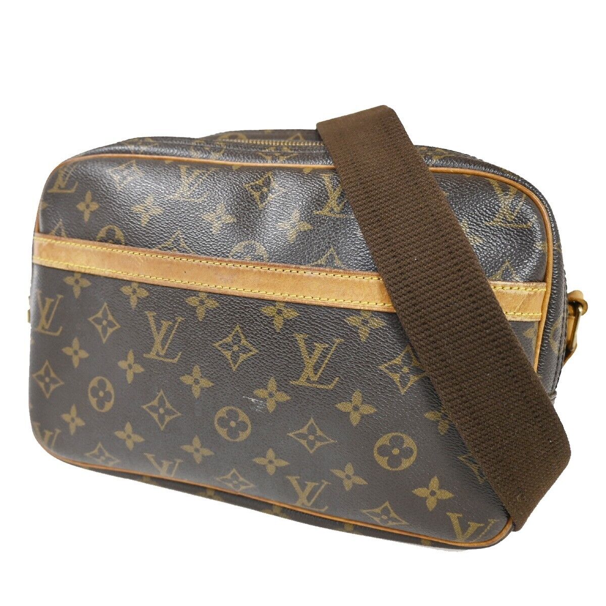 Louis Vuitton Reporter Pm  Canvas Shoulder Bag ()