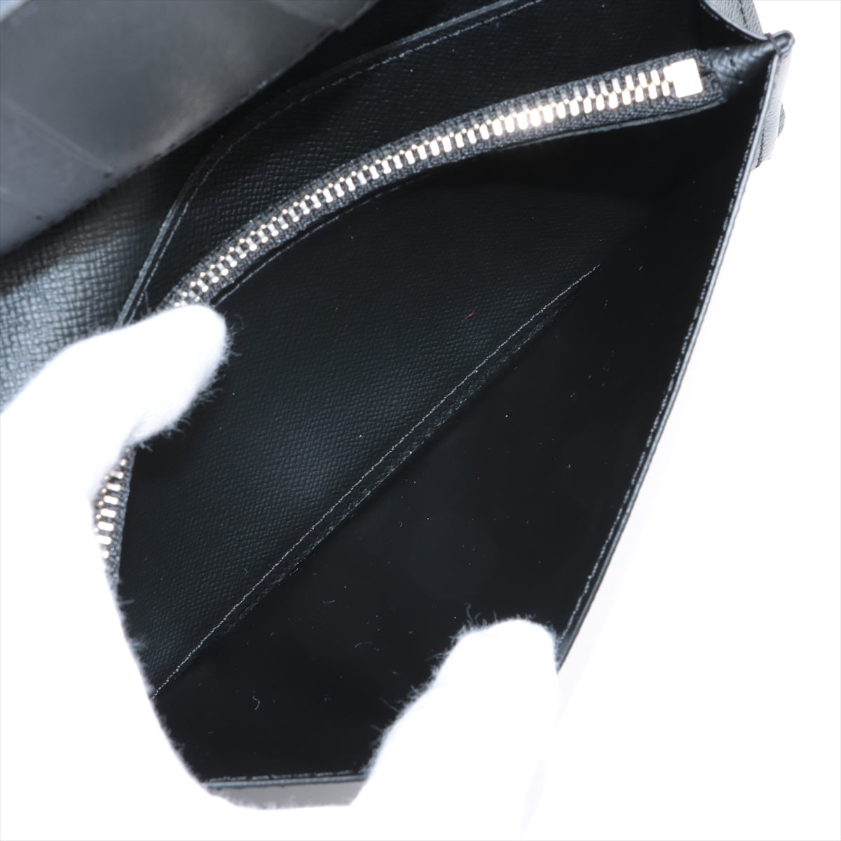 Louis Vuitton Epi Portfolio Braza M60622 Noneir  Reaction Wallet