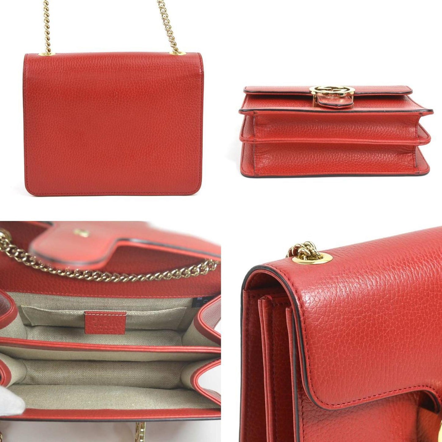 Gucci  Leather Shopper Bag ()